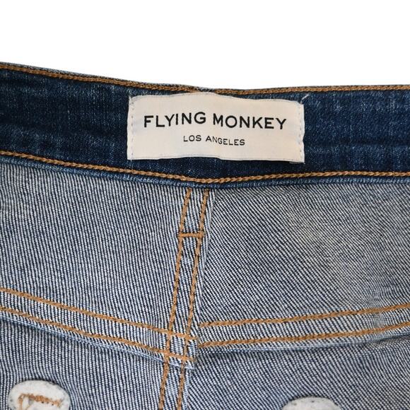 Flying Monkey Women's Blue Boot Cut Jeans - Picture 9 of 11